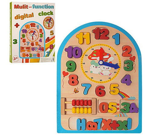 Деревянная игрушка Часы (MD1050)